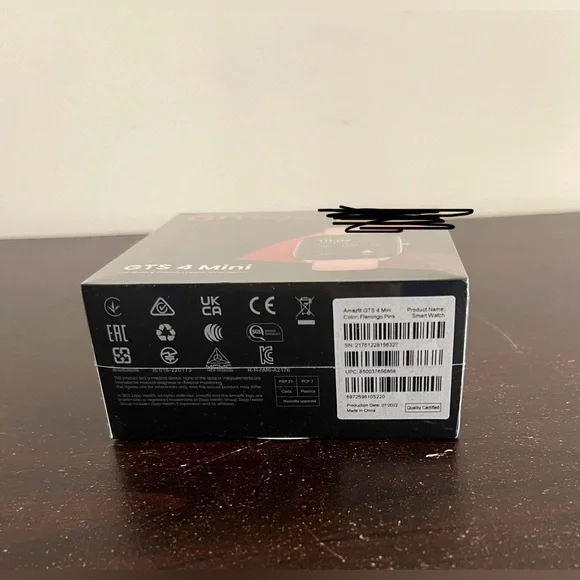 Amazfit GTS 4 Mini Smart Watch - Flamingo Pink (BRAND NEW)